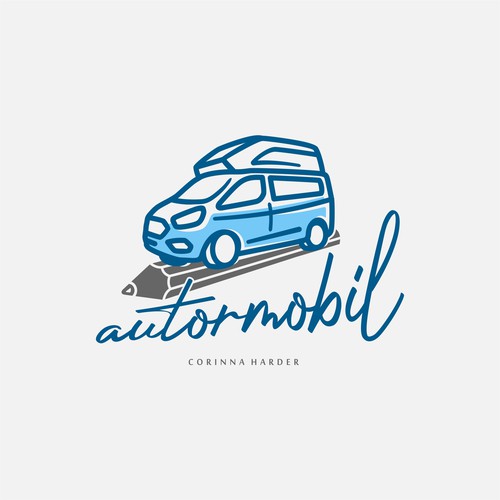 Writer logo with the title 'Autor mobil'