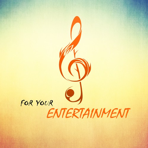 Entertainment brand with the title 'Urban Theme Muisc Logo'