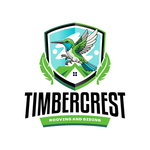 Logo with the title 'Timbercrest'