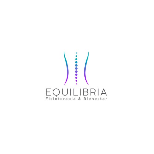 Physiotherapy logo with the title 'Logo for Equilibria'