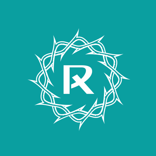 Cross design with the title 'Logo For Reach Church'