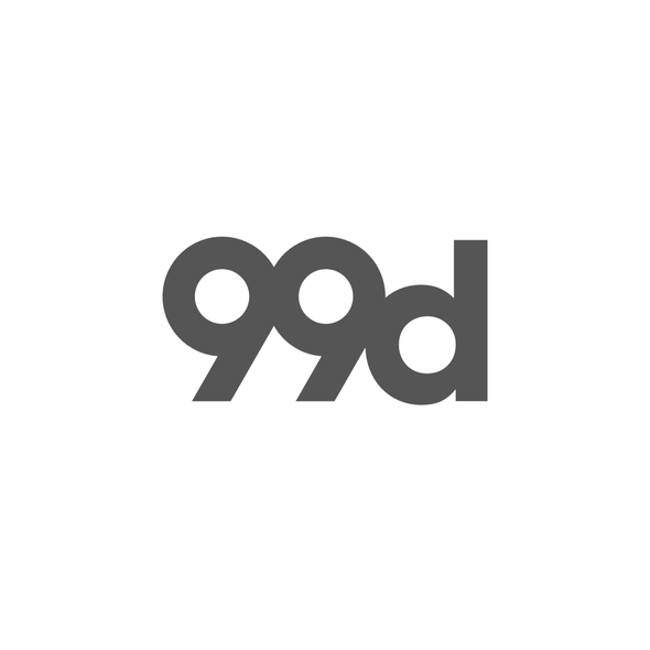 Relationship logo with the title '99designs '