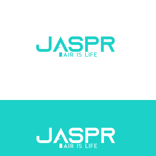 Air logo with the title 'Concept logo air conditionné maison'