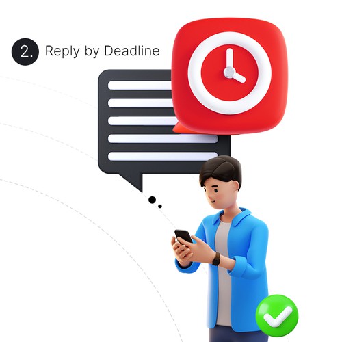 Messaging design with the title 'Messaging Infographics'