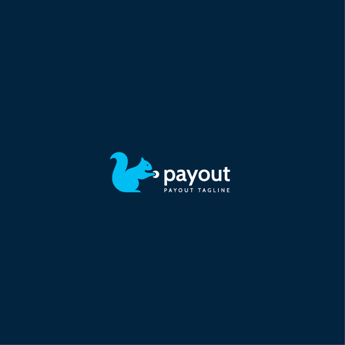 Squirrel logo with the title 'payout'