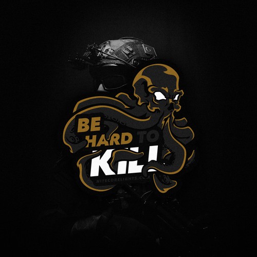 Survival design with the title 'hard to kill '