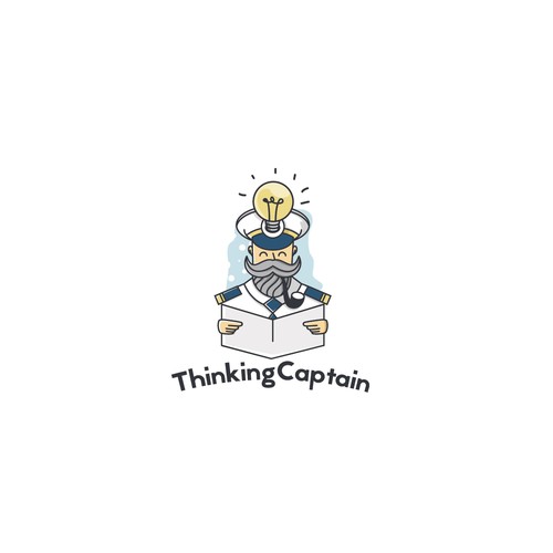 Thinking design with the title 'thinkingcaptain'