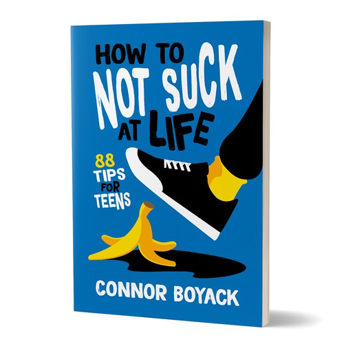 Teen book cover with the title 'Book cover'