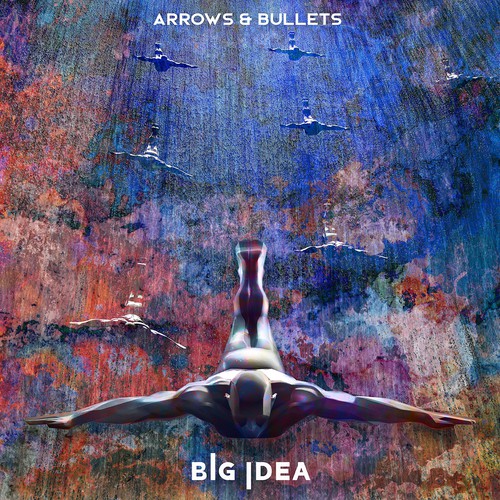 Painting artwork with the title 'Design Album Artwork'