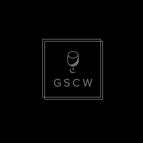 Border design with the title 'Logo for wine accessory packaging'