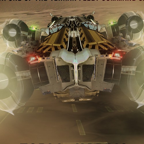 Science-fiction book cover with the title 'TFS Ingenuity'