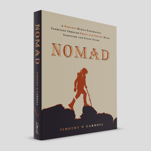 Poetry book cover with the title 'Prose and Poetry book cover design'