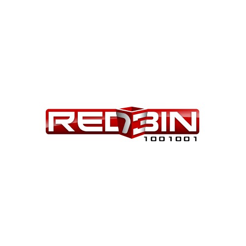 Glossy logo with the title 'Security Research Logo for 73 Red Bin'