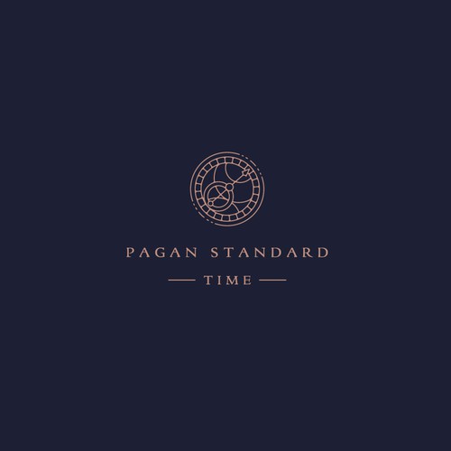 Classy brand with the title 'Mysterious logo design for Pagan Standard Time'
