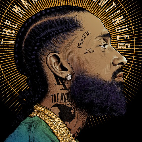 Face design with the title 'Nipsy'