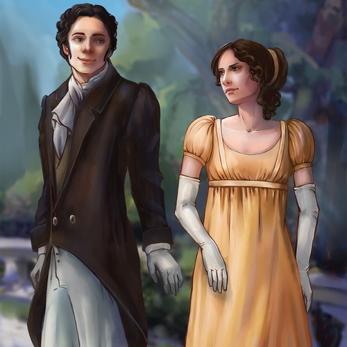 Book illustration artwork with the title ' cover illustration '