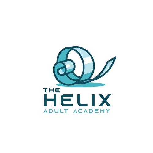 Abstract design with the title 'Spiral logo'
