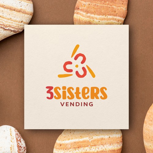 Australia flag logo with the title 'Logo for australian vending business startup'