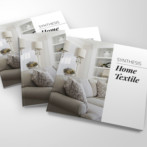 Textile design with the title 'Brochure'