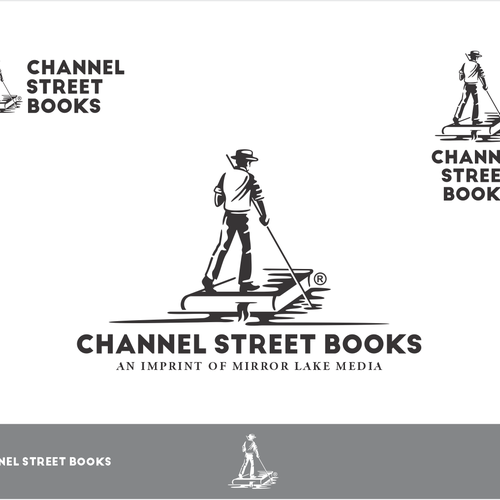 Arts logo with the title 'Channel Street Books logo design'