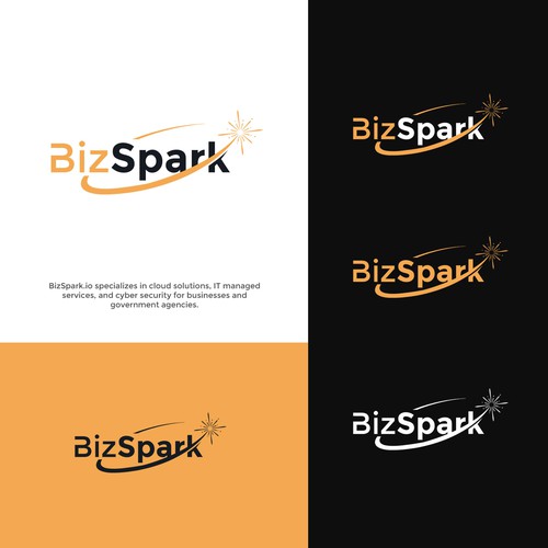 Spark logo with the title 'Bold logo for BizSpark'