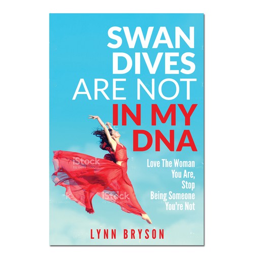 Love book cover with the title 'Swan Dives needs a powerful book cover'
