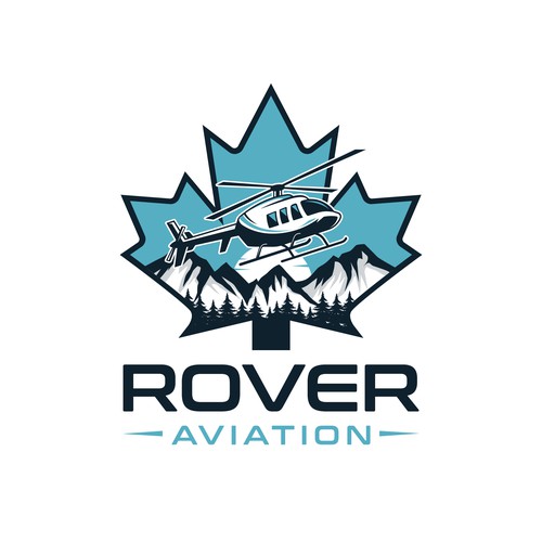 Aviator logo with the title 'ROVER AVIATION'