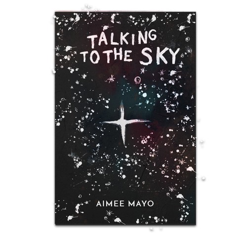 Galaxy design with the title ' layouts for Aimee Book'