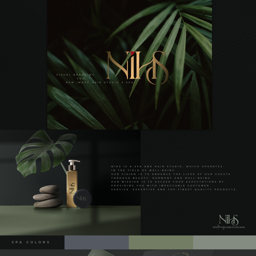 Beauty brand with the title 'Beauty Logo'