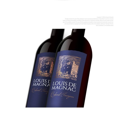 Classic wine Label 