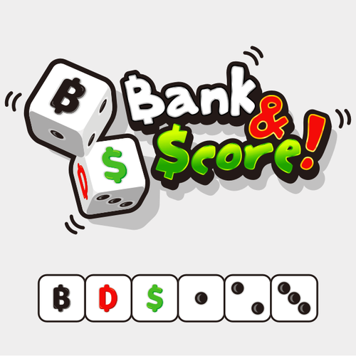 Dice logo with the title 'Playful LOGO... Even the logo itself is playing... ^_^'