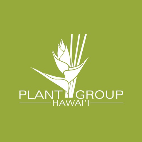 Nursery design with the title 'New logo wanted for Plant Group Hawai'i'