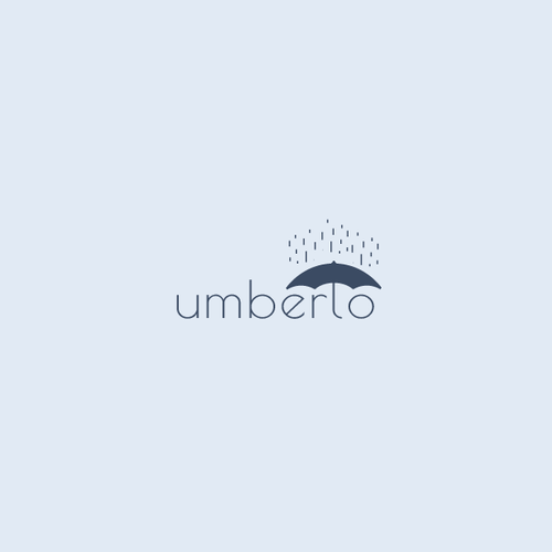 Umbrella logo with the title 'simple logo proposal for umberlo'