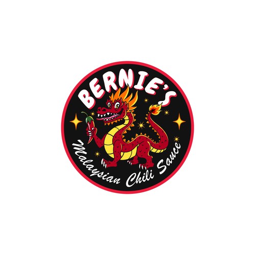 Chili pepper logo with the title 'BERNIE'S'