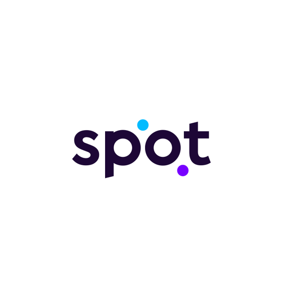 Spot logo with the title 'SPOT logo'