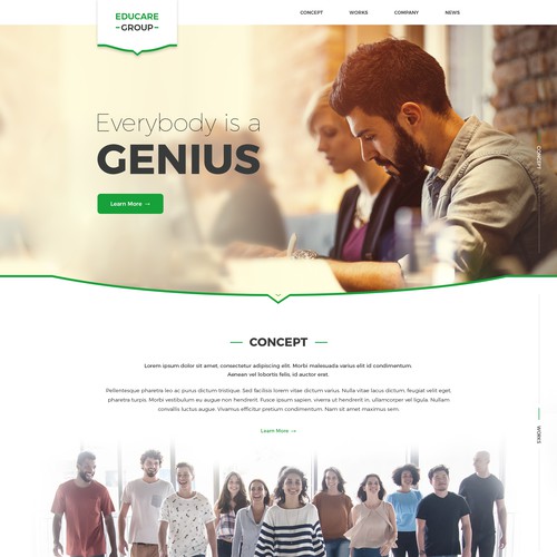 School design with the title 'Collage'