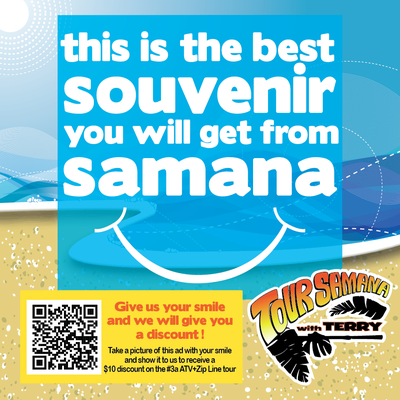 New signage wanted for Tour Samana With Terry