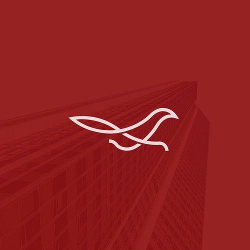 Circle design with the title 'Logo for real-estate company called Roadrunner'