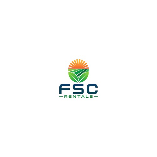 Agriculture brand with the title 'Brand logo design'