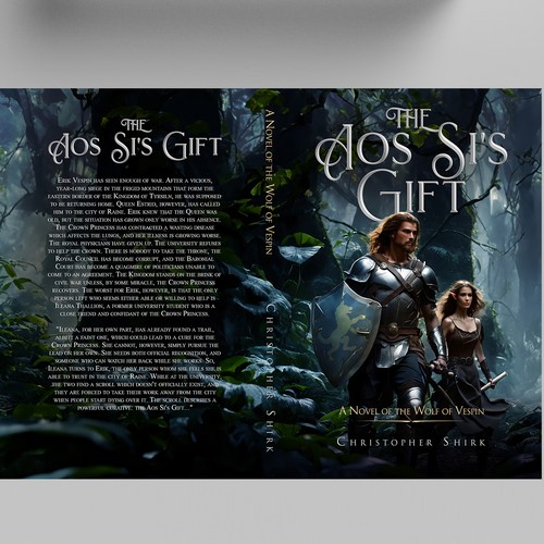 Story book cover with the title 'Book Cover'