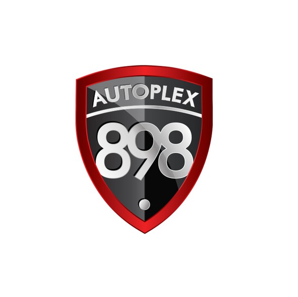 Shield design with the title 'Logo design for 898 Autoplex'