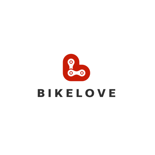 Bike logo with the title 'BikeLove'
