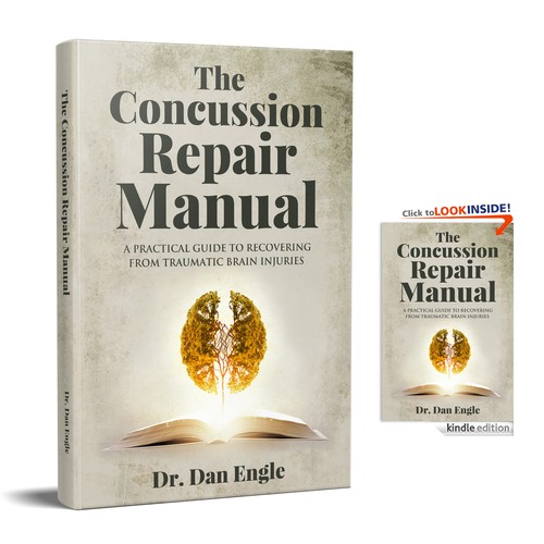 Retro book cover with the title 'Repair Manual'