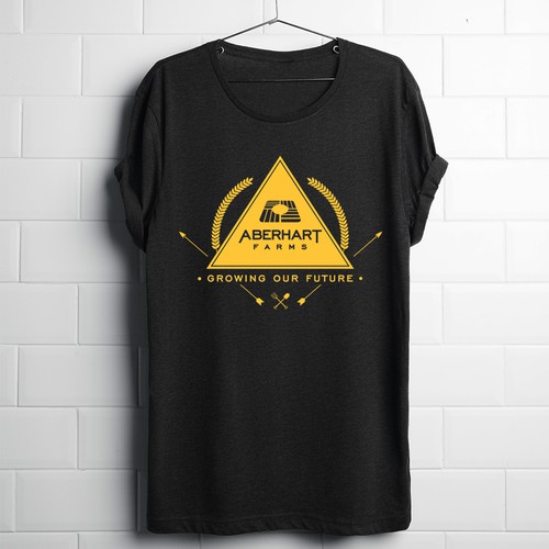 Agriculture t-shirt with the title 'Aberhart Farm'