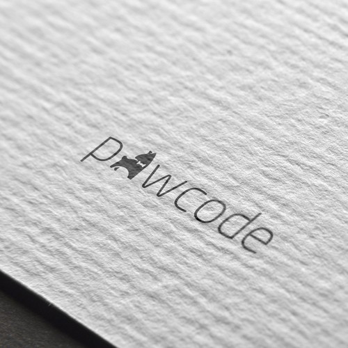 Accessories logo with the title 'logo concept "pawcode"'