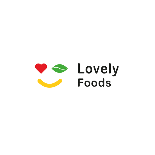 Best brand with the title 'Lovely Foods Logo Design'