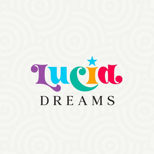 Dream logo with the title 'lucid dreams'