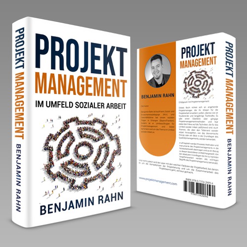 Work book cover with the title 'PROJEKT MANAGEMENT'