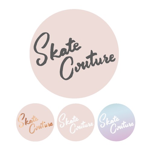 Brush pen design with the title 'Hand Lettering Logo for Luxury Fashion Brand'