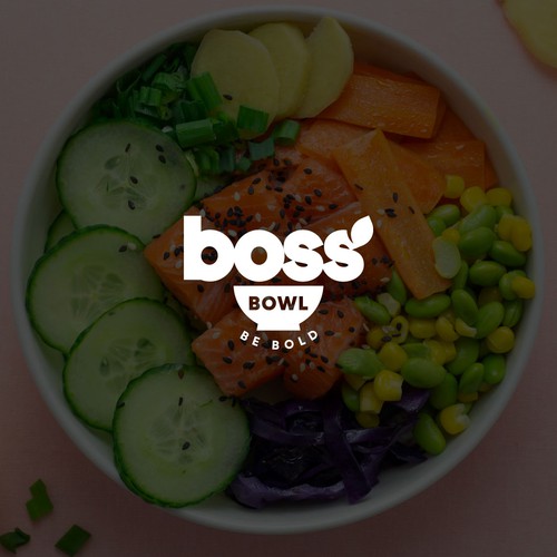 Bowl design with the title 'BOSS BOWL'
